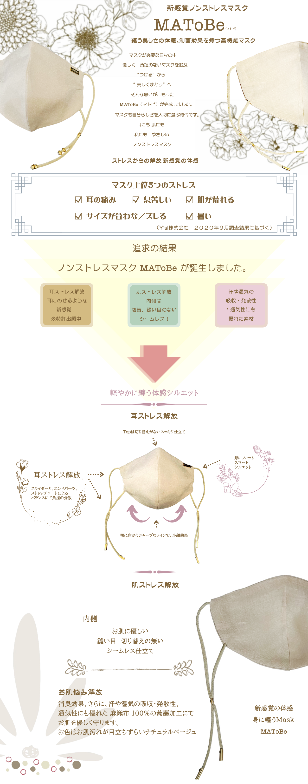 MAToBe MASK　ここがすごい！